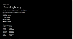 Desktop Screenshot of mosslighting.com